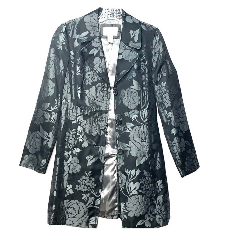 White House Black Market Fitted Coat Size XS